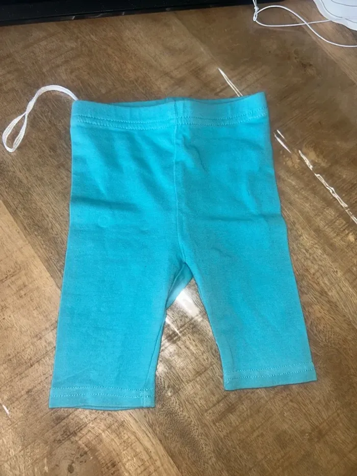 Legging court bébé fille