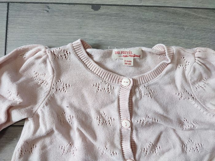 Gilet du pareil au même 3 mois très bon état - photo numéro 2