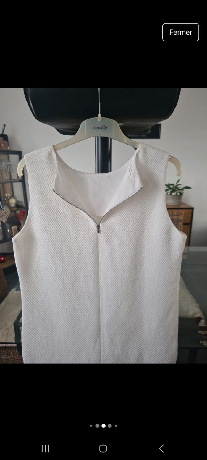 Très jolie robe blanche très classe - photo numéro 5