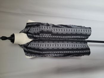 Chemisier sans manches motif ethnique