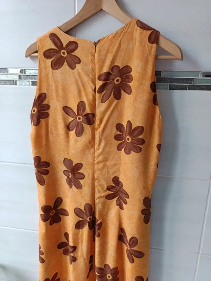 Robe vintage Naf Naf 100% viscose t.38 - photo numéro 4