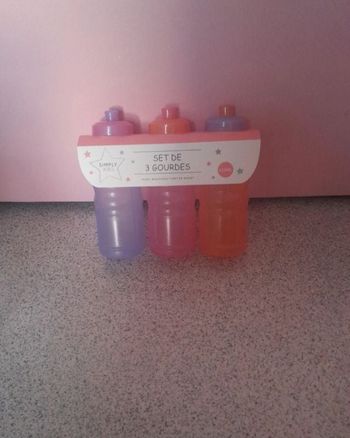 Lot de 3 gourdes