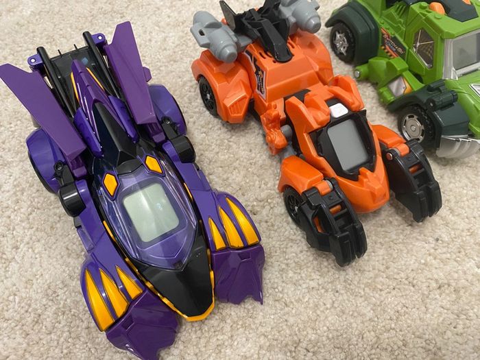 Lot de 3 transformers Switch & Go dinos - photo numéro 2