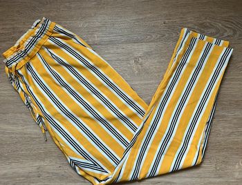 Pantalon rayé Kiabi