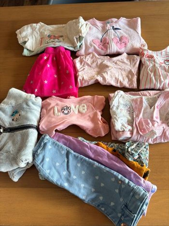 Lot bébé fille 6 mois