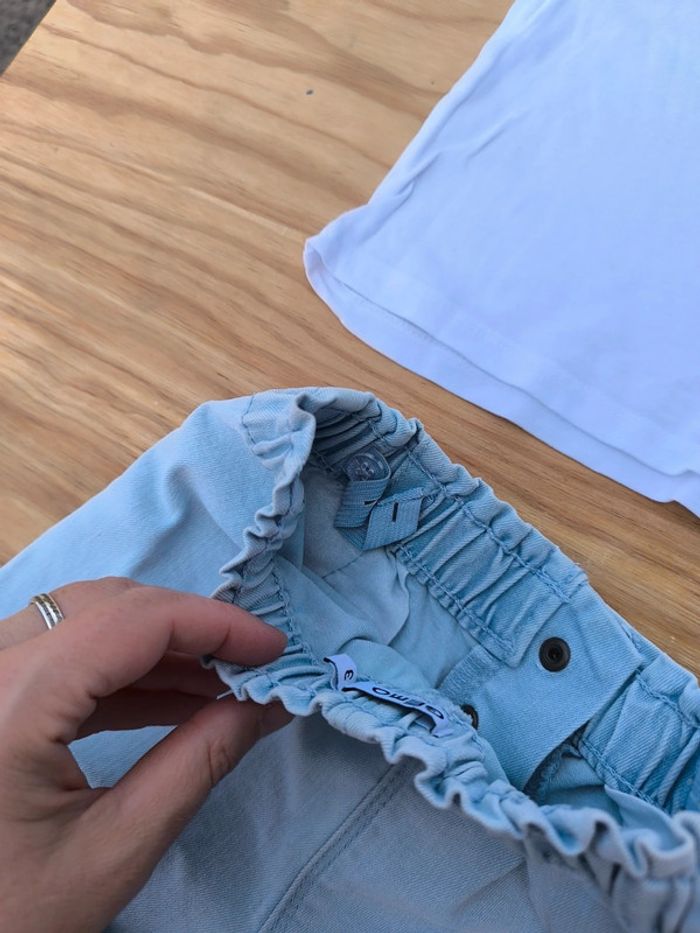Ensemble short t-shirt taille 3 ans en très bon état - photo numéro 4