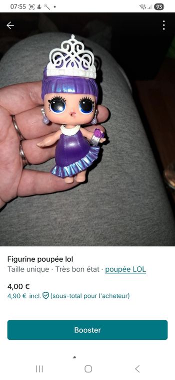 Figurine poupée lol