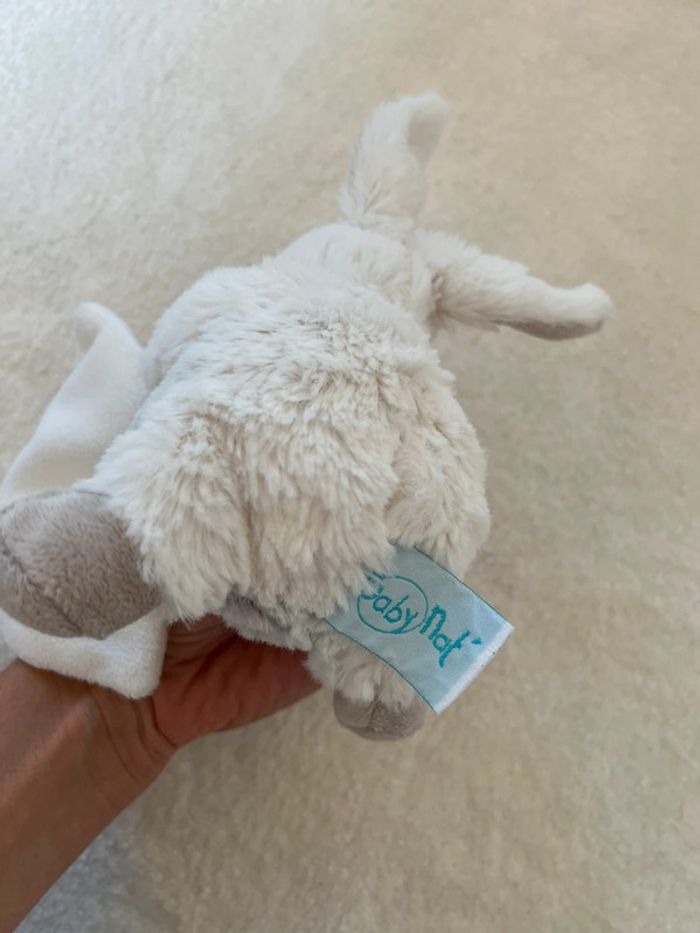 Doudou mouchoir lapin babynat - photo numéro 3