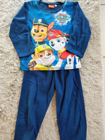 Pyjama polaire Pat Patrouille taille 104/110
