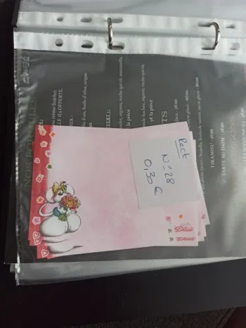 Feuille Diddl rectangulaire 28 0,30€