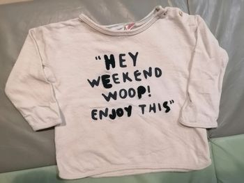 Tee shirt Zara 18-24 mois