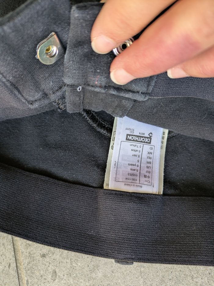 Pantalon équitation Decathlon 5 ans - photo numéro 2