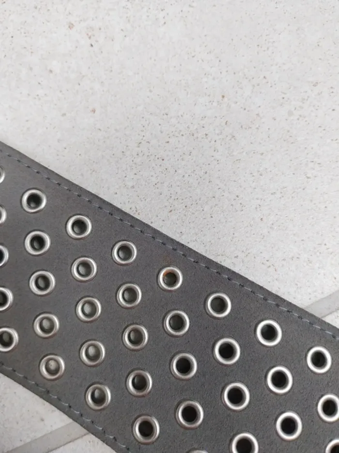 Grosse ceinture grise Esprit - photo numéro 4