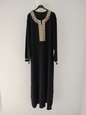 Robe abaya manches longues