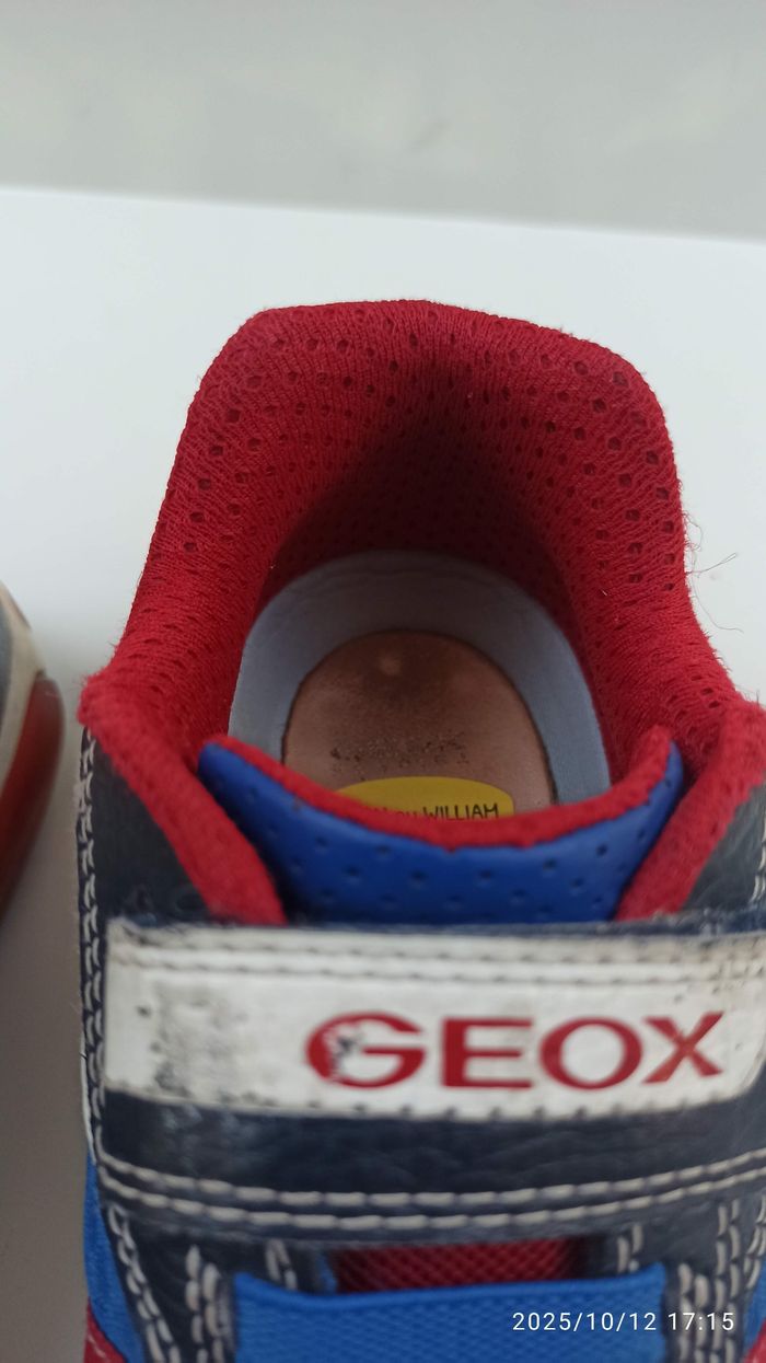 T32 basket geox respira Geox J Inek Boy B Sneakers  J259CB  navy royal - photo numéro 4