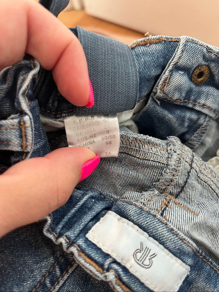 Short La Redoute en jean bleu - photo numéro 6