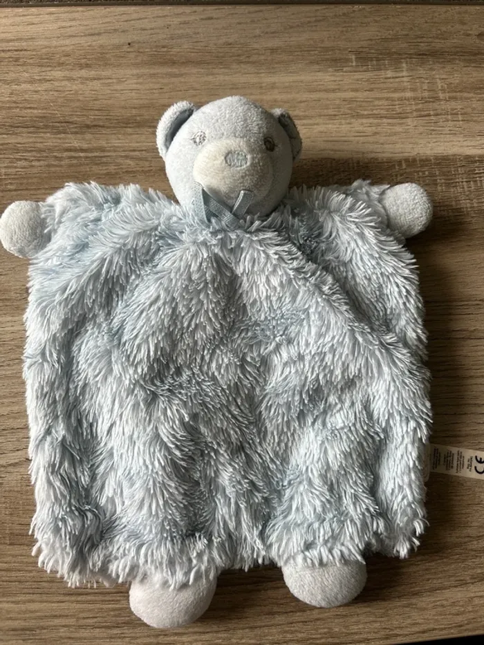 Doudou kaloo ours bleu