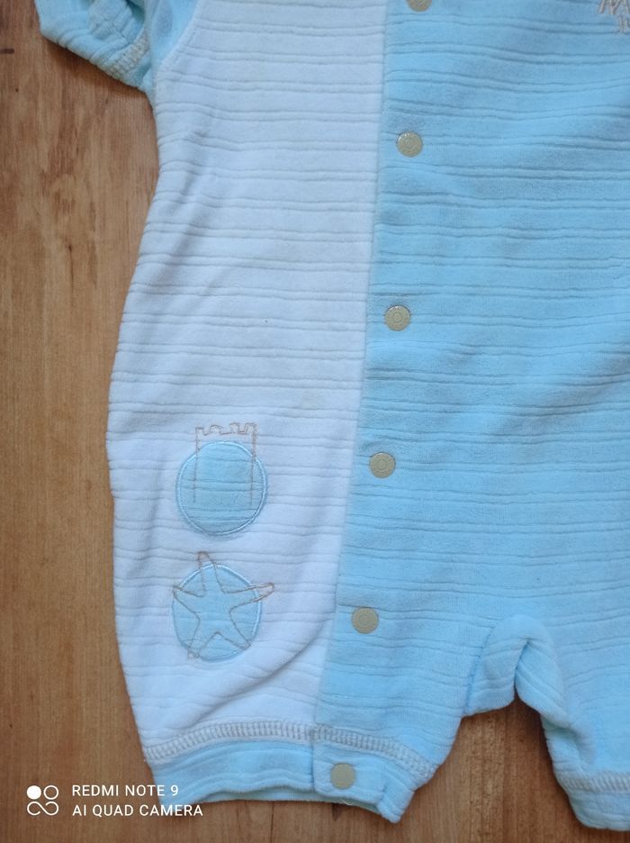 Barboteuse combishort mixte, Mini Junsie, taille 6 mois - photo numéro 2