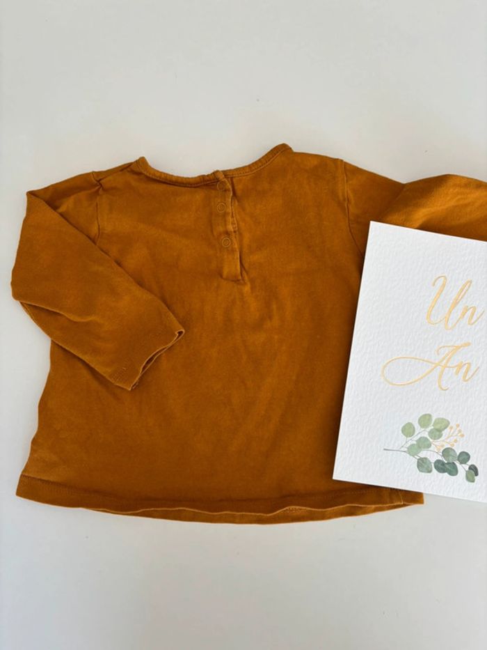 T-shirt manches longues Boutchou 12 mois - photo numéro 3