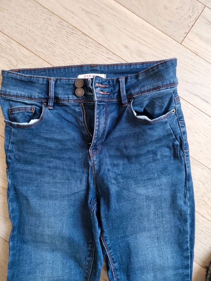 Jean taille haute camaïeu 38 - photo numéro 3