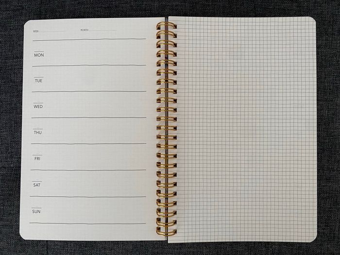 Weekly planner - Le registre de bord - photo numéro 3