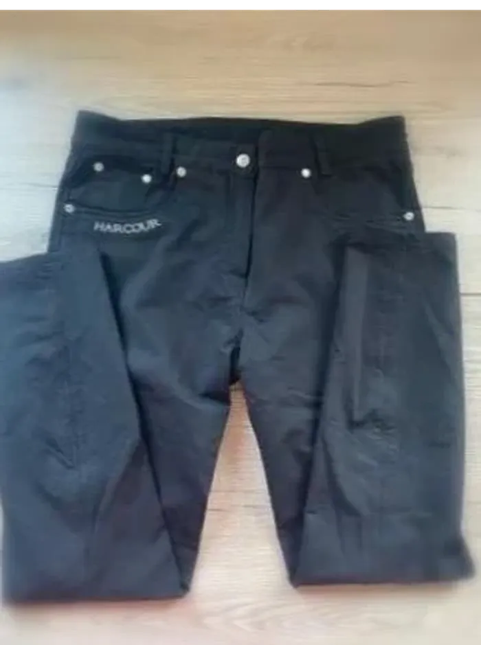 Pantalon Harcour Noir – Taille 38 – Très Bon État - photo numéro 2