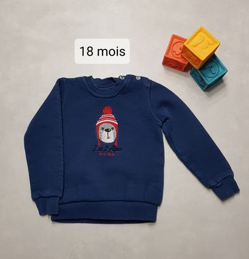 Sweat Paul Lucas 18mois