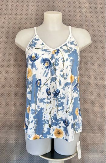 Débardeur imprimé floral  taille M