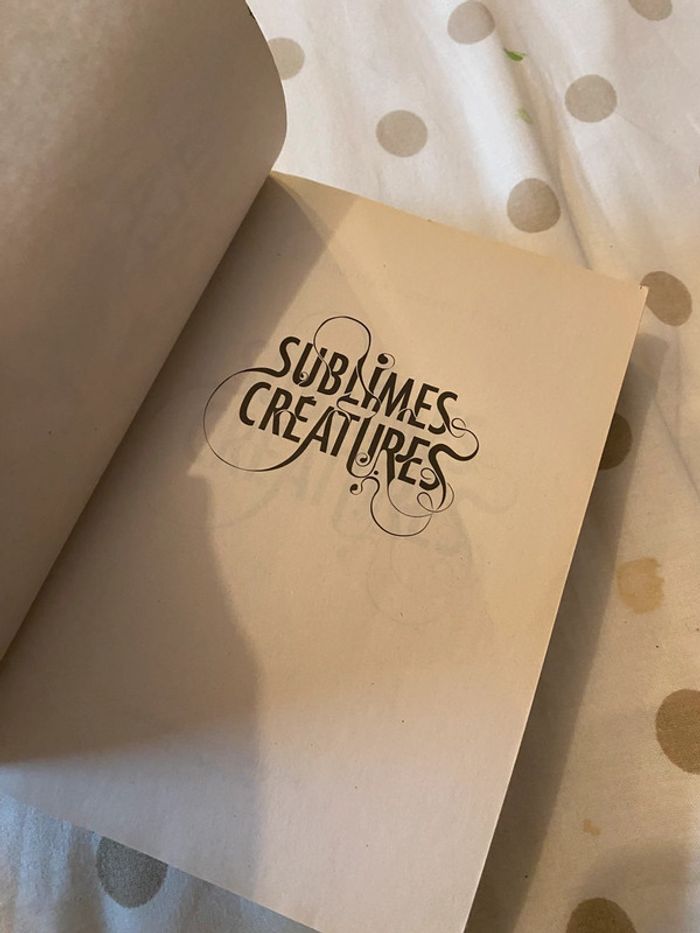 livre/roman, sublime créature de Kami Garcia et Margaret Stohl - photo numéro 7