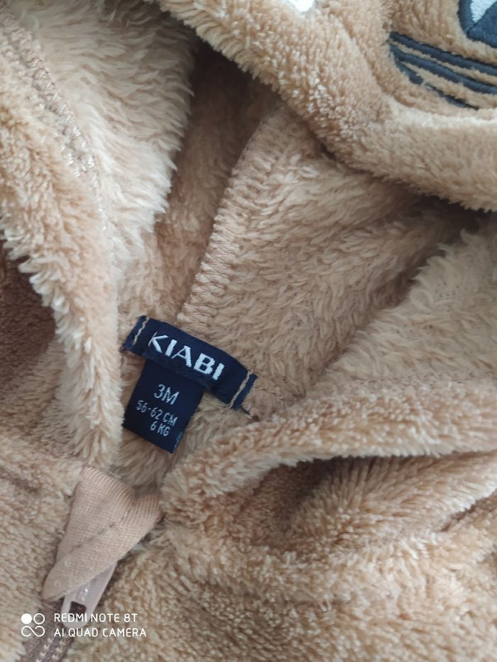 Combinaison polaire castor 3 mois - photo numéro 3