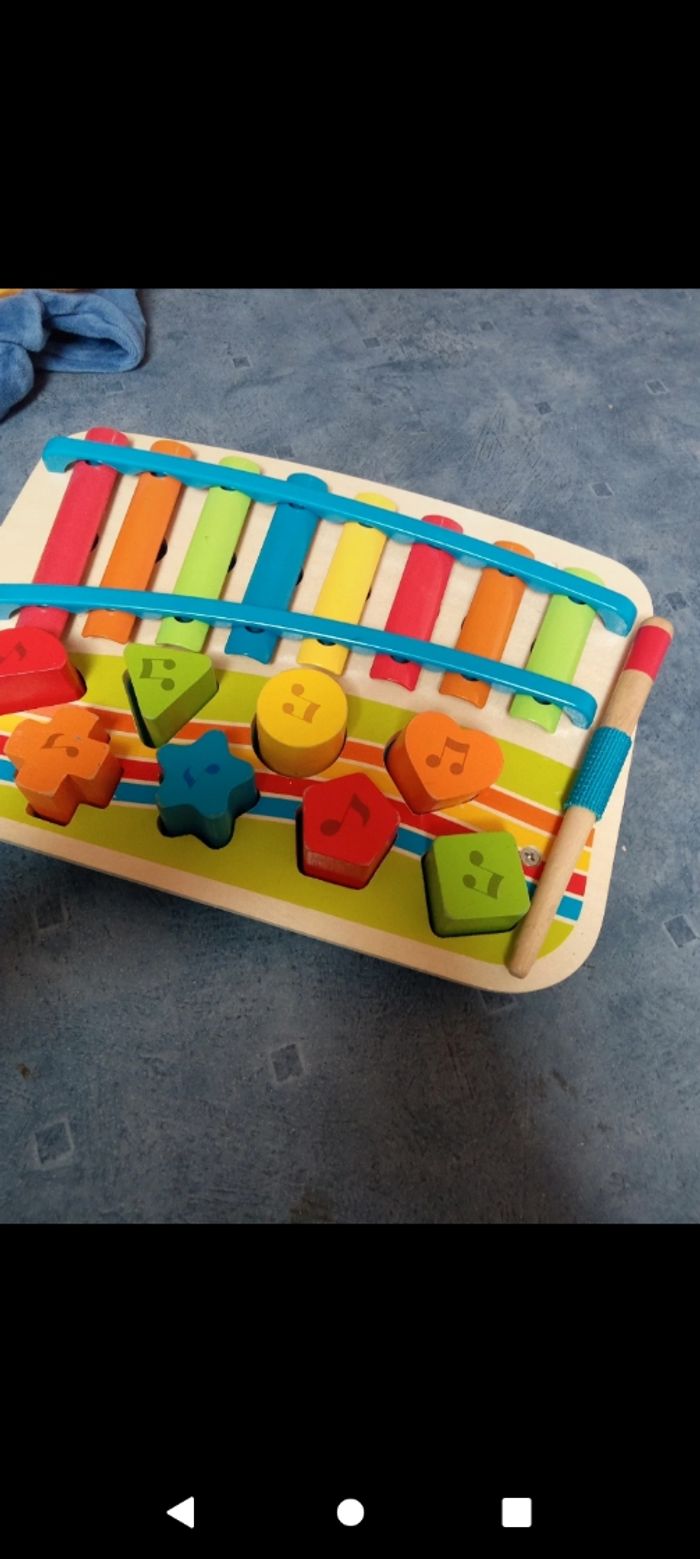Xylophone en bois marque Lidl - photo numéro 3