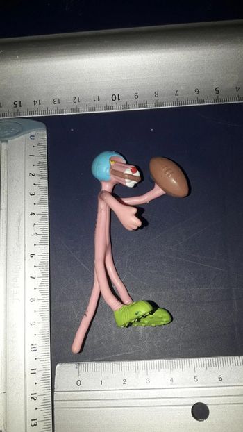 Panthère rose figurine