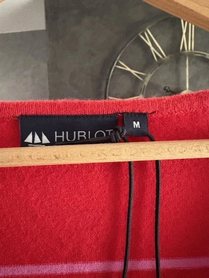Hublot pull léger femme taille M oversize neuf - photo numéro 3