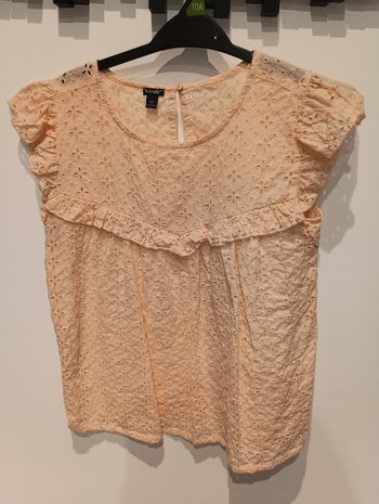 Blouse en broderie anglaise