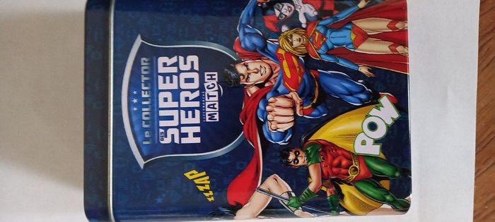 Boîte en Métal avec 73 Cartes Stickers NEUF - photo numéro 4