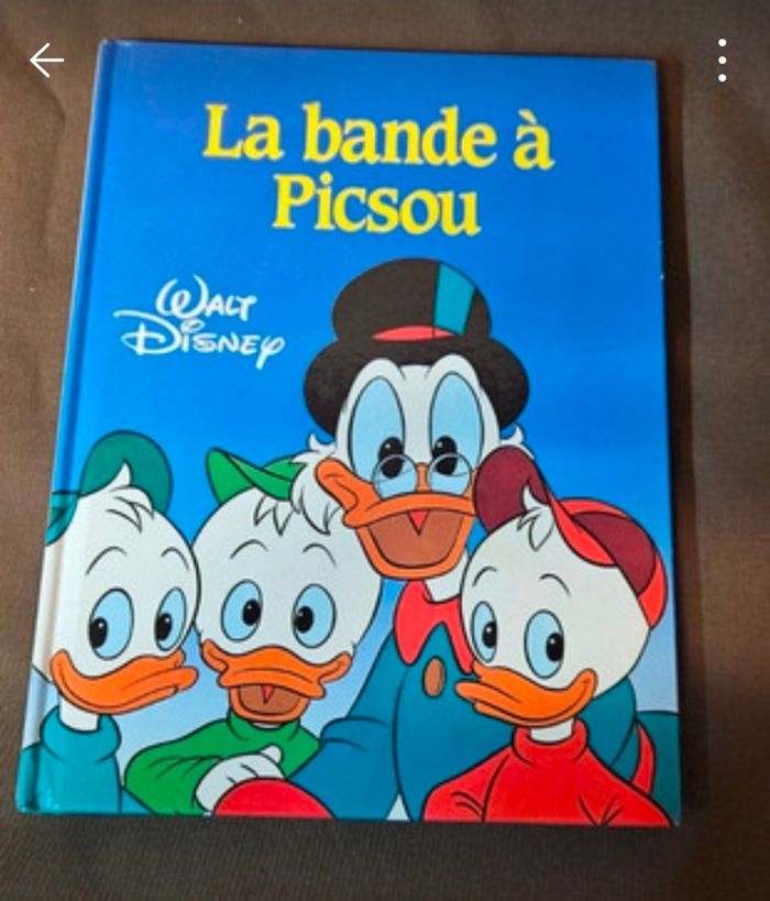 Livre la bande à picsou