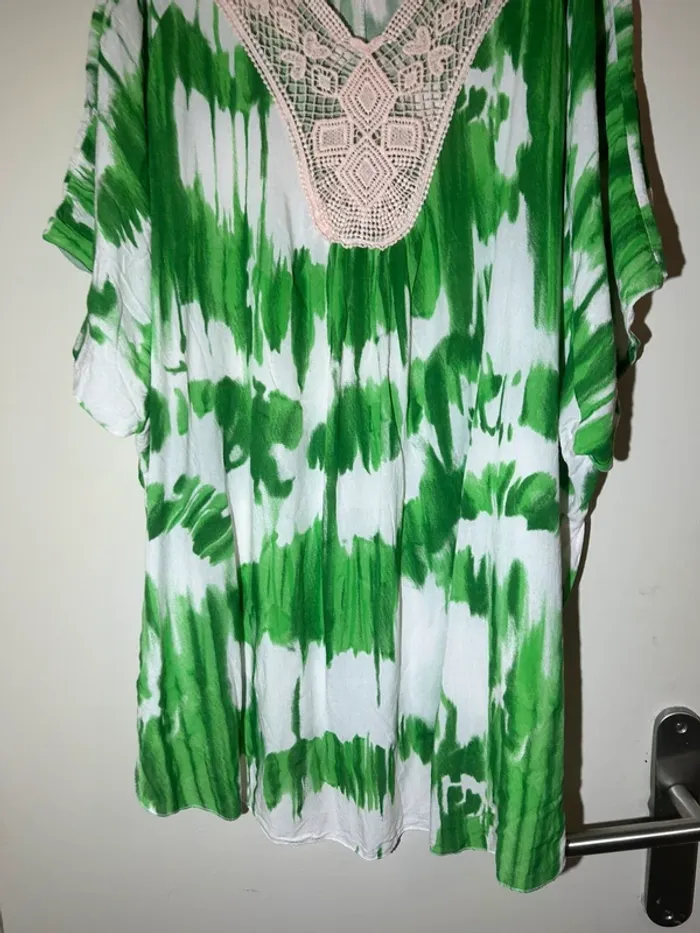 Robe verte vintage - photo numéro 2