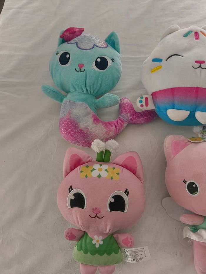 Lot peluches gabby chat - photo numéro 2