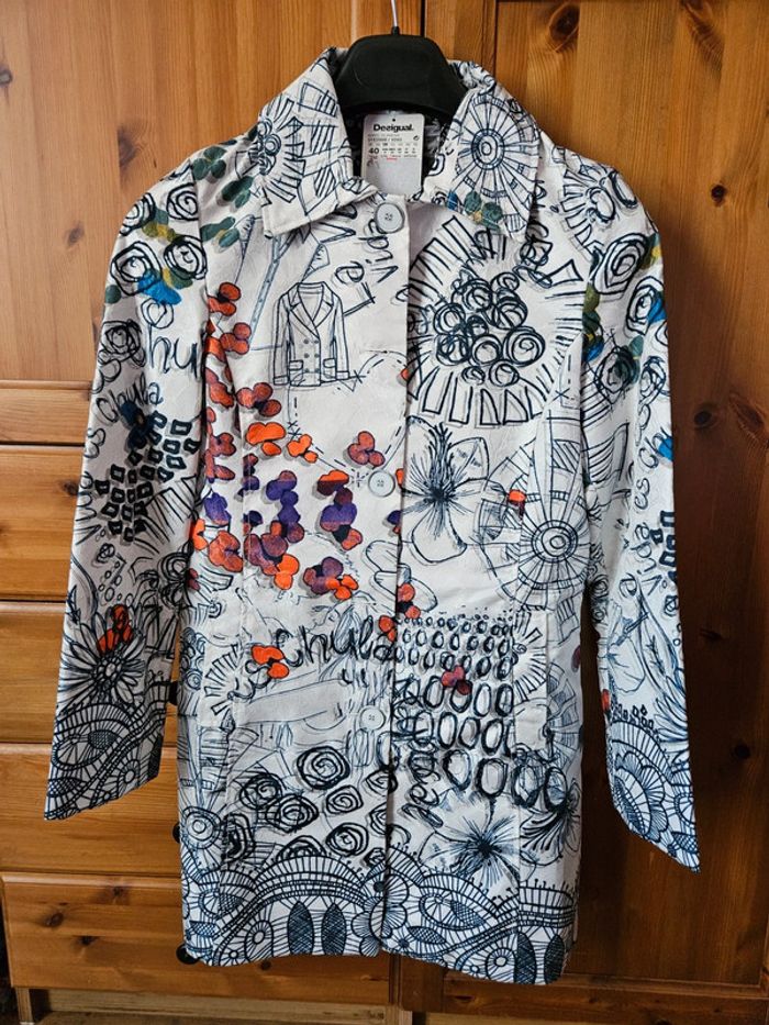 Manteau trench Desigual neuf - photo numéro 2