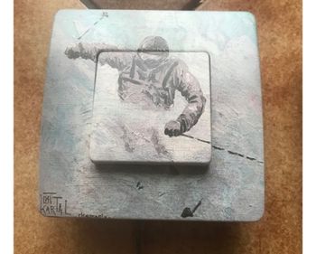 Interrupteur déco montagne