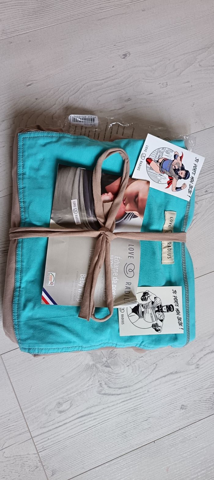 Écharpe portage l'original love radius je porte mon bébé JPMBB