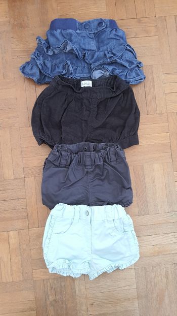 Short bébé fille 3 mois