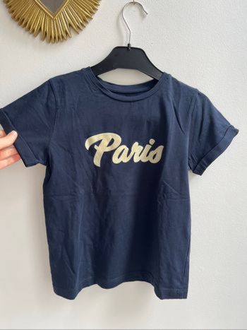 Tee shirt Paris Monoprix 8 ans