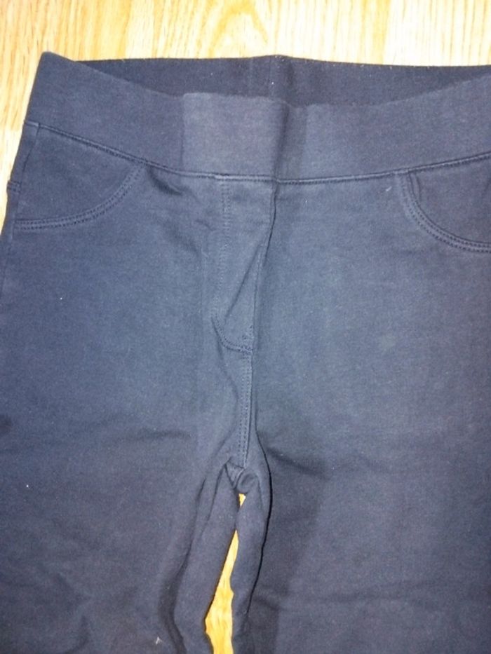 Pantalon leggings fille marine 10 ans gemo - photo numéro 3