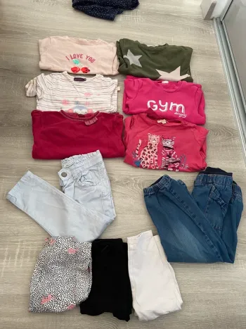 Lot vêtements ensemble fille 3 ans