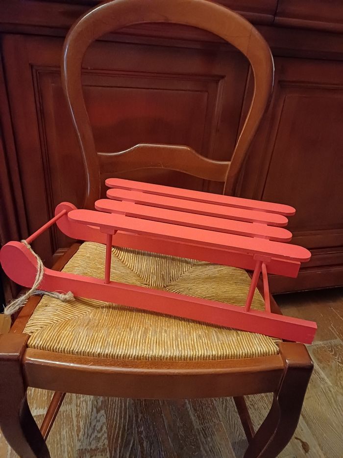 Decoration Noël luge