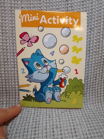 Mini livre d'activités "Chat"