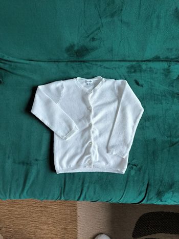 Gilet blanc pat et ripaton 36 mois