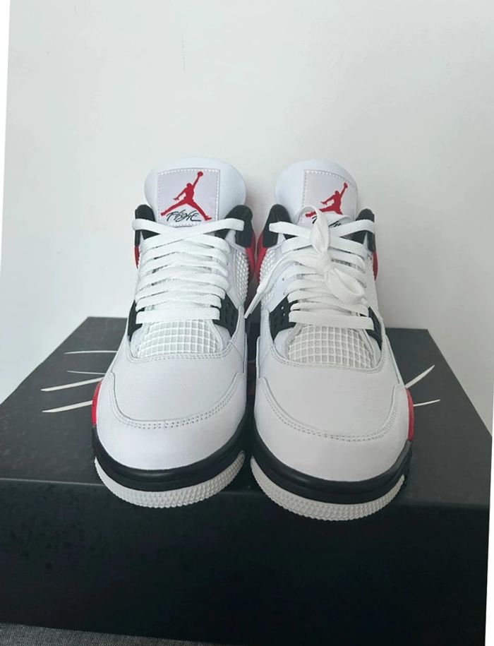 Air Jordan 4 rétro Red Ciment - photo numéro 8