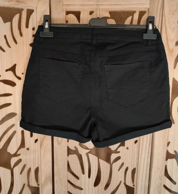 Short en jean à revers T 38 Amisu - photo numéro 4